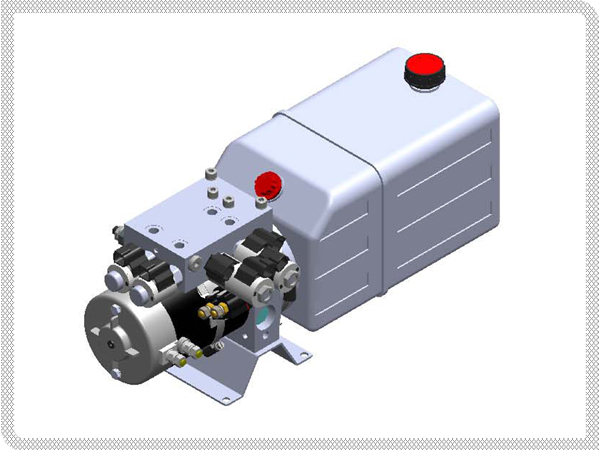 DC hydraulic power unit